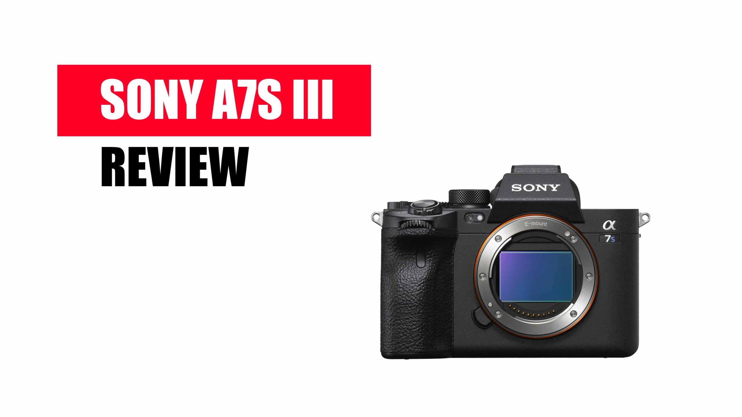 Sony A7S III Review DUDE OI
